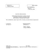 MIL MIL-S-19500/432 Notice 1 - Cancellation PDF