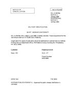 MIL MIL-S-29376A Notice 2 - Cancellation PDF