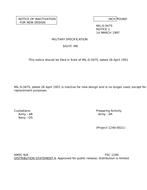 MIL MIL-S-3475 Notice 1 - Inactivation PDF
