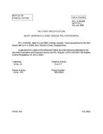 MIL MIL-S-44102B Notice 1 - Cancellation PDF
