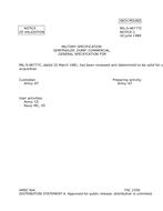 MIL MIL-S-46777C Notice 1 - Validation PDF