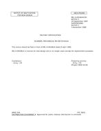 MIL MIL-S-49166/4 Notice 2 - Inactivation PDF