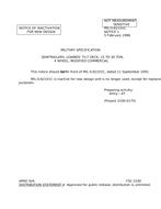 MIL MIL-S-62101C Notice 1 – Inactivation PDF MIL MIL-S-62101C Notice 1 - Inactivation PDF