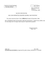 MIL MIL-S-70538A Notice 1 – Inactivation 1 PDF