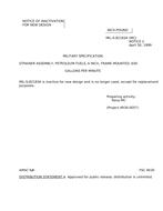 MIL MIL-S-82183A Notice 2 - Inactivation PDF