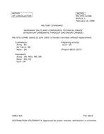 MIL MIL-STD-1209B Notice 1 - Cancellation PDF
