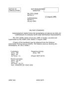 MIL MIL-STD-1264B Notice 2 - Cancellation PDF