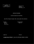 MIL MIL-STD-1427A Notice 1 - Cancellation PDF