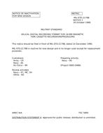 MIL MIL-STD-2179B Notice 1 - Inactivation PDF