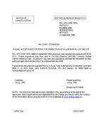 MIL MIL-STD-370A Notice 2 - Cancellation PDF