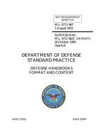 MIL MIL-STD-967 PDF