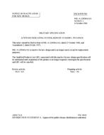 MIL MIL-A-22858A Notice 1 - Inactivation PDF