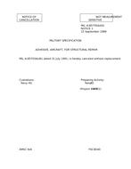 MIL MIL-A-85705A Notice 1 - Cancellation PDF