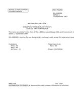 MIL MIL-A-8806A Notice 1 - Inactivation PDF