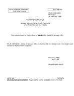 MIL MIL-B-10854 Notice 3 - Inactivation PDF