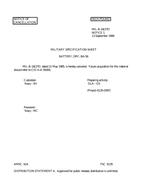 MIL MIL-B-18/27D Notice 1 - Cancellation PDF