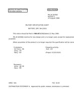 MIL MIL-B-18/56D Notice 1 - Inactivation PDF