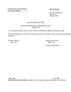 MIL MIL-B-22356F Notice 1 - Inactivation PDF