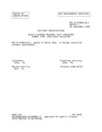 MIL MIL-B-45081E Notice 1 - Cancellation PDF