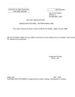 MIL MIL-B-70776 Notice 1 - Inactivation PDF