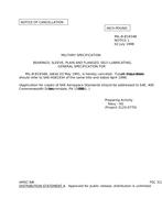 MIL MIL-B-81934B Notice 1 - Cancellation PDF