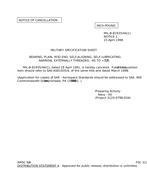 MIL MIL-B-81935/4A Notice 1 - Cancellation PDF