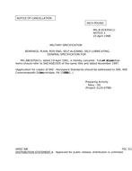 MIL MIL-B-81935A Notice 1 - Cancellation PDF