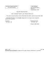 MIL MIL-B-8437B Notice 1 - Inactivation 1 PDF