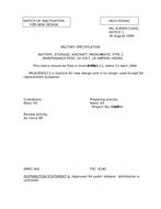 MIL MIL-B-8565/13 Notice 1 - Inactivation PDF