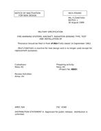 MIL MIL-F-23447 Notice 1 - Inactivation PDF
