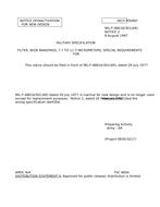 MIL MIL-F-48616/301 Notice 2 - Inactivation PDF