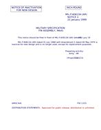 MIL MIL-F-60613A Notice 1 - Inactivation PDF
