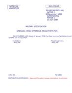 MIL MIL-G-13483B Notice 2 - Validation PDF