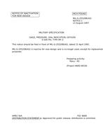 MIL MIL-G-25520B Notice 1 - Inactivation PDF