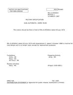 MIL MIL-G-45500/4 Notice 1 - Inactivation PDF