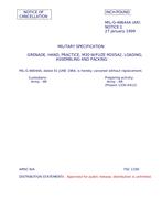 MIL MIL-G-46644A Notice 1 - Cancellation PDF