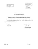 MIL MIL-G-49369A Notice 1 - Cancellation PDF