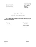 MIL MIL-G-49460 Notice 1 - Cancellation PDF