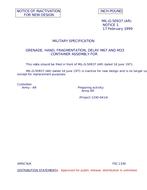 MIL MIL-G-50937 Notice 1 - Inactivation PDF