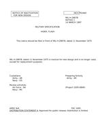 MIL MIL-H-2987B Notice 1 - Inactivation PDF