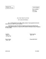 MIL MIL-H-43371B Notice 1 - Cancellation PDF