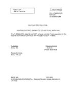 MIL MIL-H-52641A Notice 1 - Cancellation PDF