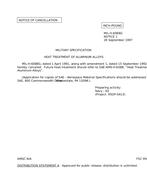 MIL MIL-H-6088G Notice 1 - Cancellation PDF