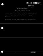 MIL MIL-H-8502 Notice 1 – Cancellation PDF MIL MIL-H-8502 Notice 1 - Cancellation PDF