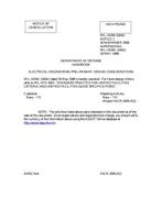 MIL MIL-HDBK-1004/1 Notice 1 - Cancellation PDF