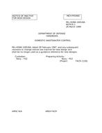 MIL MIL-HDBK-1005/8A Notice 1 - Inactivation PDF