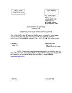 MIL MIL-HDBK-1005/9 Notice 1 - Cancellation PDF