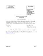 MIL MIL-HDBK-1023/1 Notice 2 - Cancellation PDF