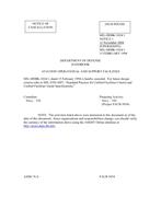 MIL MIL-HDBK-1024/1 Notice 1 - Cancellation PDF