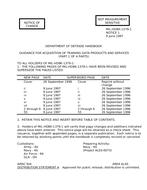 MIL MIL-HDBK-1379/1 Change Notice 1 PDF